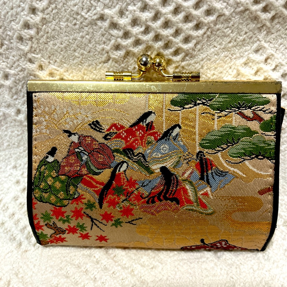 Japanese Nishijin brocade coin purse